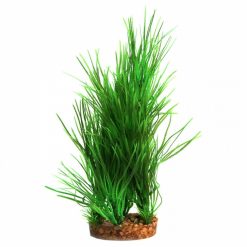 Aqua One Plastic Plant Blyxa with Gravel Base Large 30cm