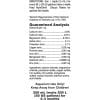 Seachem Discus Trace 250ml SC75602 BACK LABEL RIGHT FLAT