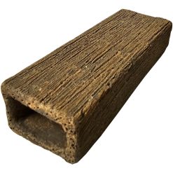Bristlenose, Pleco and L-Numbers Whiptail Catfish Rectangle Ceramic Breeding Log
