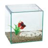 Betta Cube Square Glass Aquarium 16cm