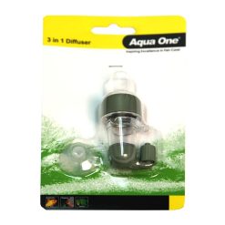 Aqua One CO2 3 in 1 Ceramic Diffuser with Bubble Counter and Check Valve