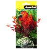 Aqua One Plastic Plant Bettascape Firedancer Petals On Sphere Red