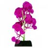 Aqua One Flexiscape Small Pennywort Purple Plastic Aquarium Plant 11.5cm 29415