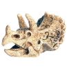 Ornament Dinosour Head With Horn 6.5 x 8 x 5.5cmh 36783