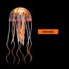 Ornament Jellyfish Orange 5cm