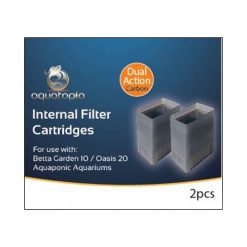 Aquatopia Betta Garden 10 - Oasis 20 Internal Filter Cartridges 2 Pack AQ98015