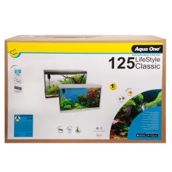 Lifestyle Classic 125 Gloss Black Aquarium 52054BK BOX ONLY