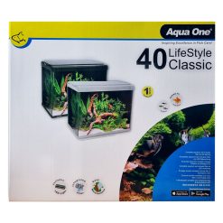 Lifestyle Classic 40 Gloss Black Aquarium 52052BK BOX ONLY