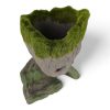 Groot Planter Head with Moss 10x7x13cmH F3027 TOP VIEW