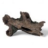 Large Hollow Tree Wood Ornament 30 x 11 x 15cmH CH6654 ANGLE VIEW