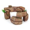 Layered Stone Arch 27.5 x 14 x 14cmH CH55515 BACK VIEW