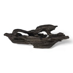 Long Small Driftwood with Holes Ornament 20x6.5x6.5cmH 2031 TOP VIEW
