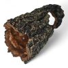 Medium Bark Log with Hole 20 x 8.5 x 8cmH CH6258 FRONT ANGLE VIEW