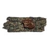 Medium Bark Log with Hole 20 x 8.5 x 8cmH CH6258 FRONT VIEW