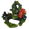 Mountain with Lagoon and Water Wheel Ornament