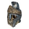 Roman Soldier Skull Ornament CH40167 LEFT SIDE ANGLE