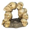 Skull Cave Ornament CH40130 BACK VIEW