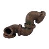 Small Pipes Ornament 19 x 6 x 8cmH CH90201A BACK VIEW