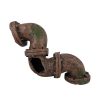 Small Pipes Ornament 19 x 6 x 8cmH CH90201A FRONT VIEW