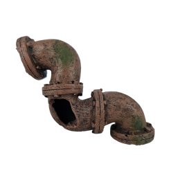 Small Pipes Ornament 19 x 6 x 8cmH CH90201A FRONT VIEW