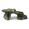 Small Platform Cave with Moss 20 x 12 x 7.5cmH 25220SB BACK VIEW