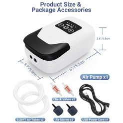 Sobo ACDC Rechargeable USB Air Pump III AR-33 AIR PUMP WITH FITTINGS