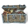 Treasure Chest Ornament 11.5x7x9cmH 25346 FRONT VIEW