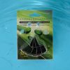 Fish Tank Cover Glass Stainless Steel Holder 12mm TY1-1-7 WITH WATER BACKGROUND