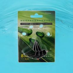 Fish Tank Cover Glass Stainless Steel Holder 8mm TY1-1-5 WITH WATER BACKGROUND
