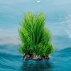 Plastic Plant Hair Grass Clump 20cm 6015 WITH WATER BACKGROUND