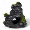 Extra Small Rock Mountain with Moss F028D BACK VIEW