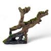 Large Wood Branch with Moss on Rock Base Ornament 25277 BACK SIDE