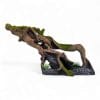 Large Wood Branch with Moss on Rock Base Ornament 25277 FRONT SIDE