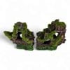 Medium Shipwreck with Moss 2 Piece F079M OTHER SIDE VIEW ANGLE