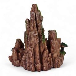 Small Brown Rocky Outcrop with Moss 116A BACK