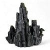 Small Grey Rocky Outcrop with Moss Ornament F116B BACK