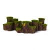 Tree Stump Wall Ornament 7704D FRONT
