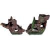 Super Jumbo Shipwreck 2 Piece Ornament 3104L FRONT ANGLE