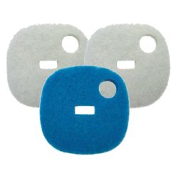 Bioscape PRO Canister Filter 1050L_h Replacement Sponges (2 White _ 1 Blue)
