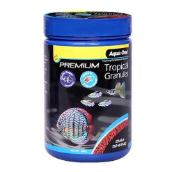 Aqua One Premium Tropical Sinking Granules Food 2mm 300g