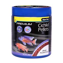 Aqua One Premium Cichlid Floating Pellets 2mm 260g